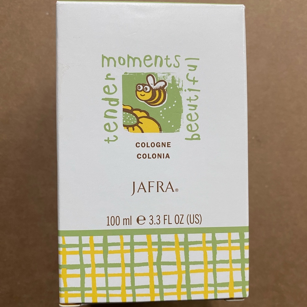 Jafra Tender Moments Beeutiful Cologne for Babies 3.3oz. New in Box
